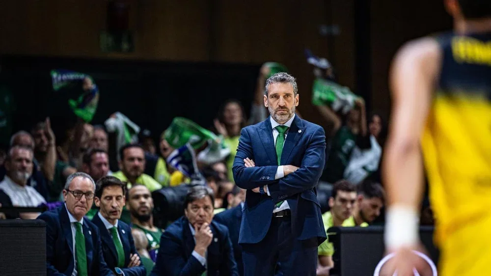 Ibon Navarro en el duelo ante La Laguna Tenerife por el tercer puesto de la BCL.